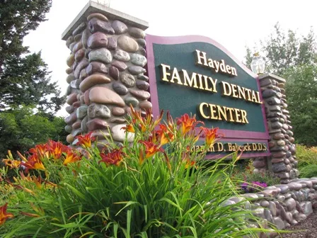 Hayden Family Dental Center, PLLC exterior signage