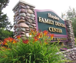 Stone monument sign for 