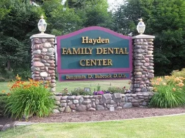 Hayden Family Dental Center Signage